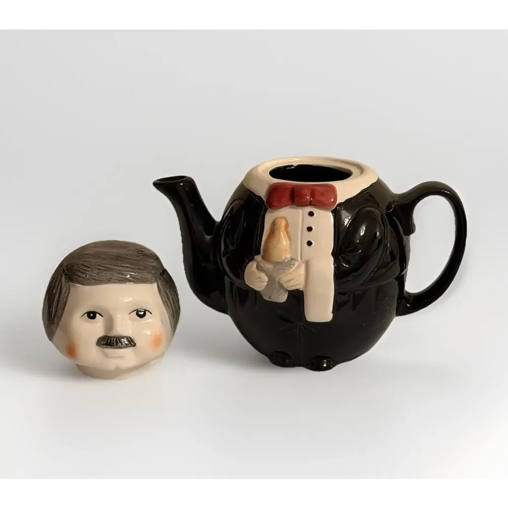 OCI Omnibus Butler Tea Pot Decorative Ceramic FAST SHIPPING 3287-35